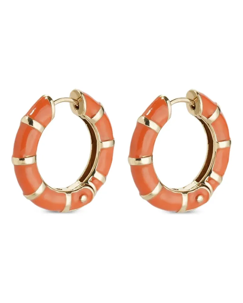 Gas Bijoux bambou hoop earrings - Gold Gold