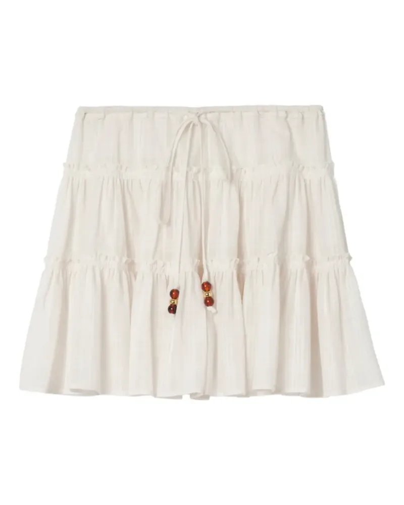 Burberry Check Voile-Rock - Nude Nude