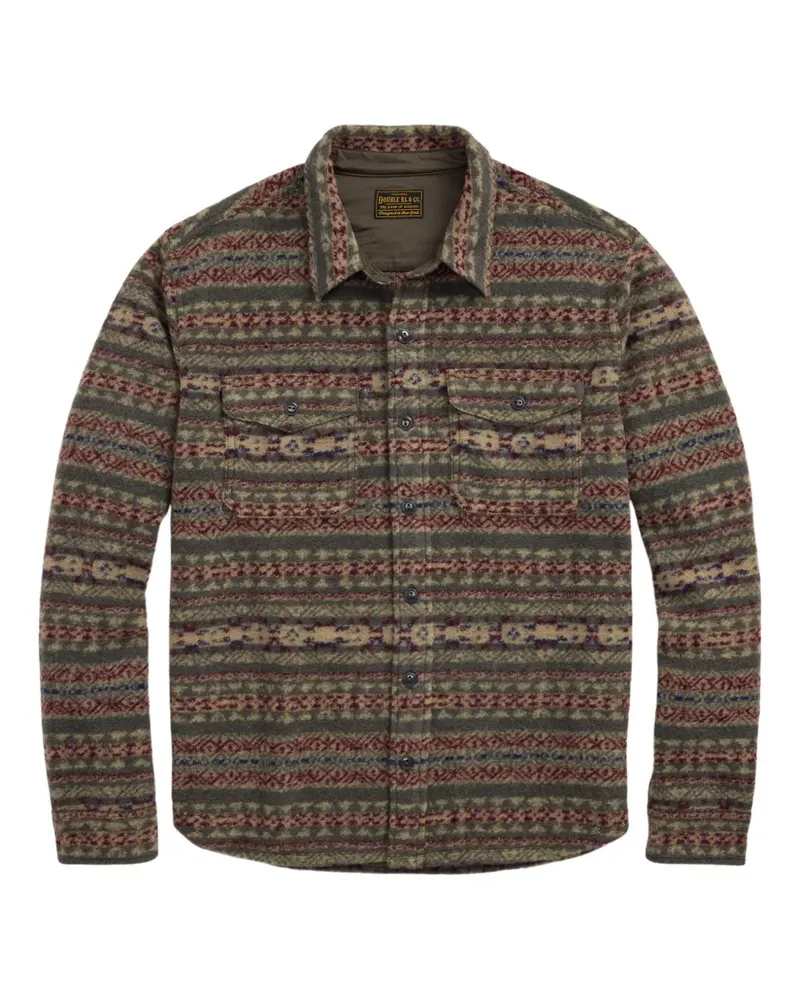 Ralph Lauren Hector Hemd mit Jacquardmuster - Grün Grün