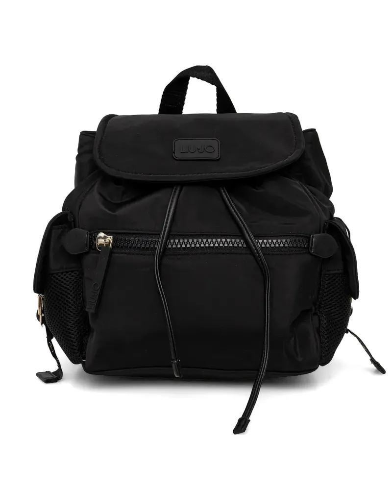 Liu Jo flap backpack - Schwarz Schwarz
