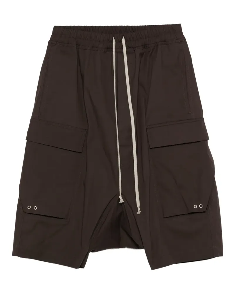 Rick Owens Cargo-Shorts mit Kordelzug - Braun Braun