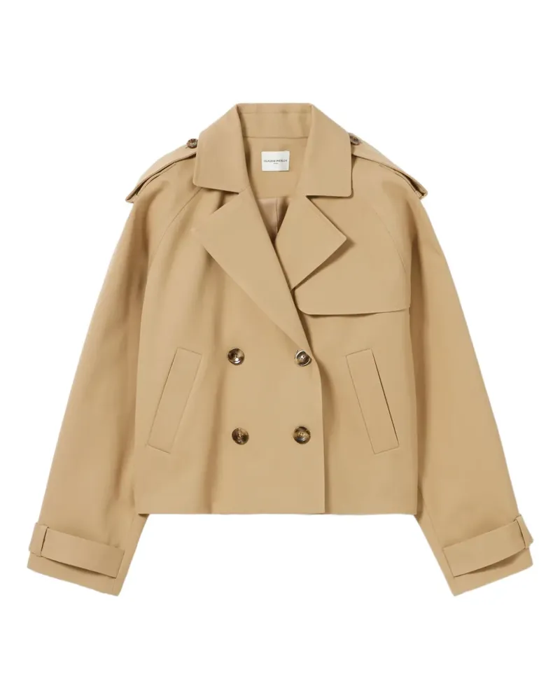 Claudie Pierlot Cropped-Jacke - Nude Nude