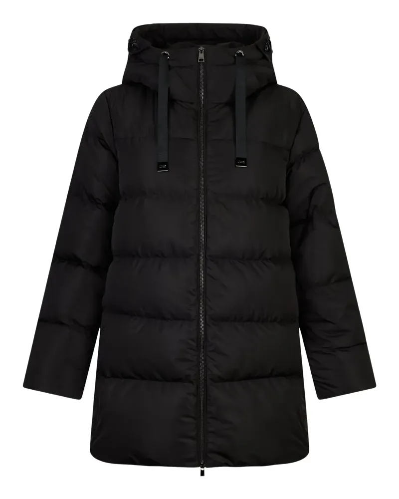 Liu Jo quilted hooded down jacket - Schwarz Schwarz