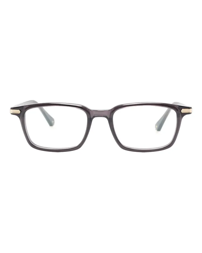 Cartier Brille mit eckigem Gestell - Schwarz Schwarz