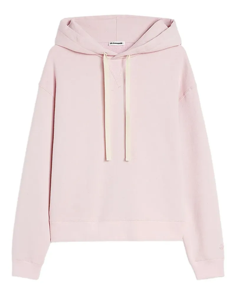 Jil Sander Frottee-Hoodie - Rosa Rosa