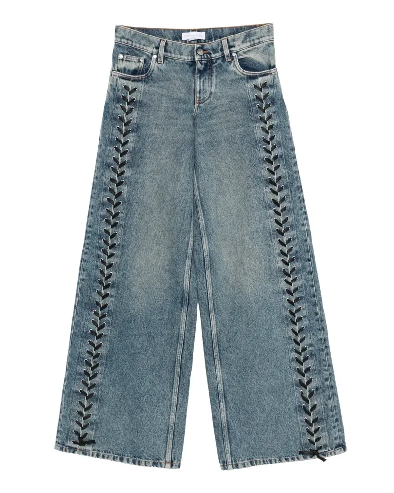 Stella McCartney five-pocket belt-loop jeans - Blau Blau