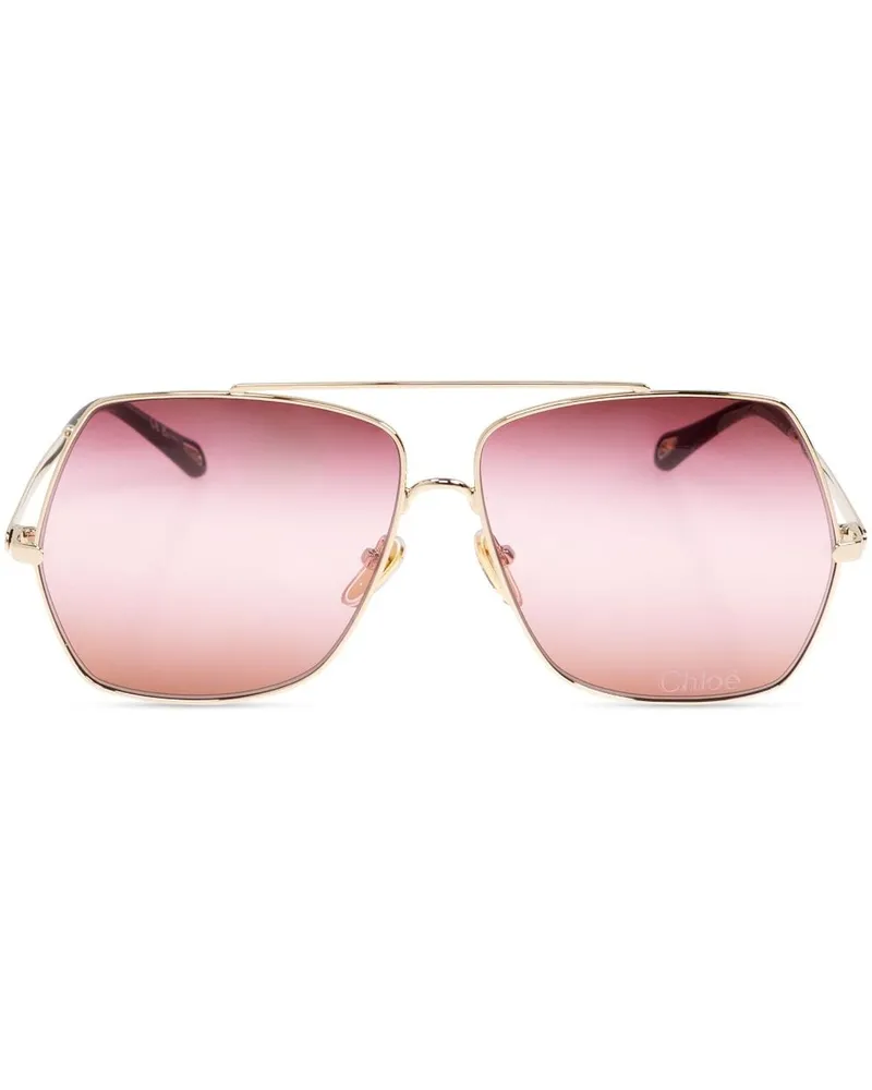 Chloé Aly Sonnenbrille - Gold Gold