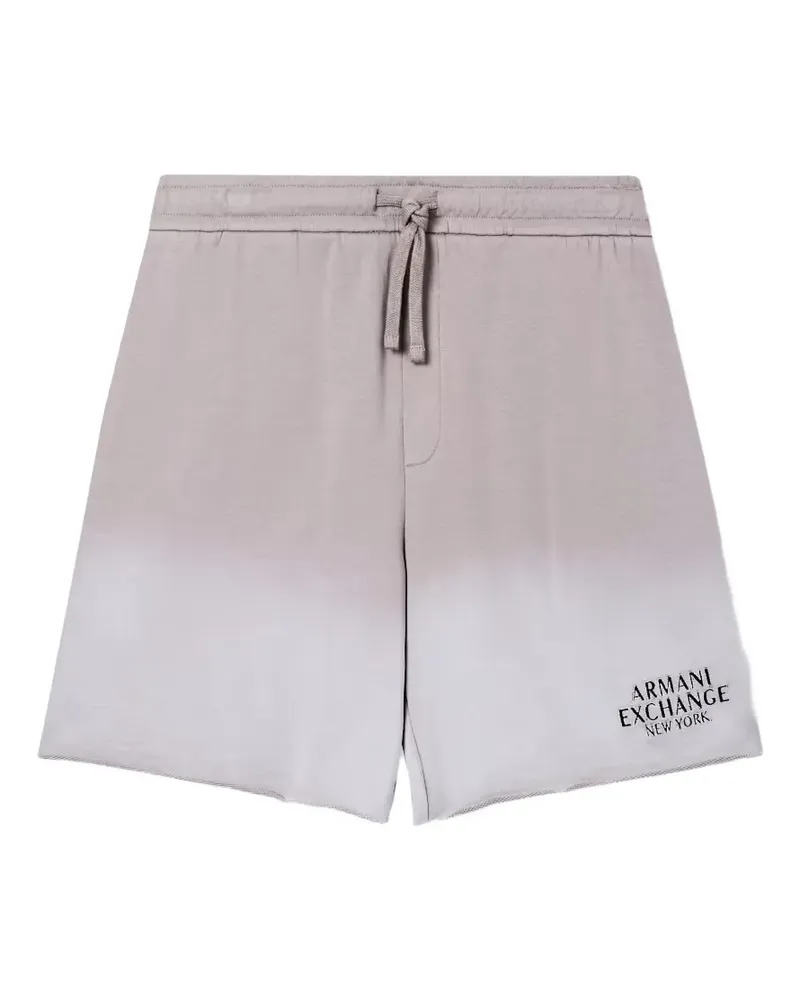 Armani Exchange Shorts mit Logo-Stickerei - Nude Nude