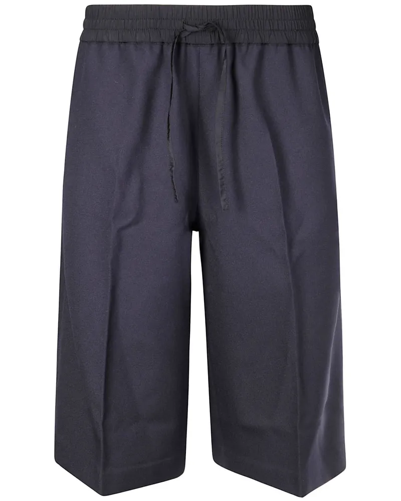 Studio Nicholson Knielange Shorts - Blau Blau