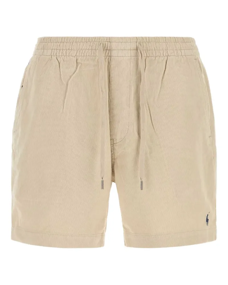 Ralph Lauren corduroy drawstring bermuda shorts - Nude Nude