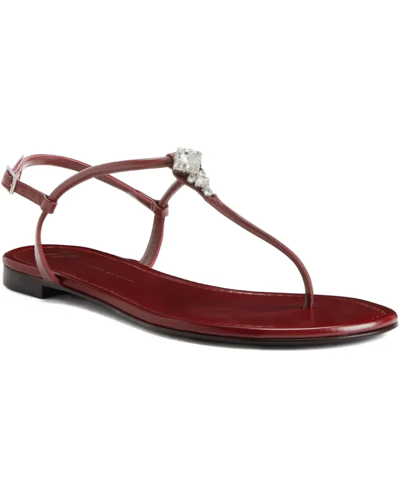 Giuseppe Zanotti Hollie Sandalen mit Kristallen - Rot Rot