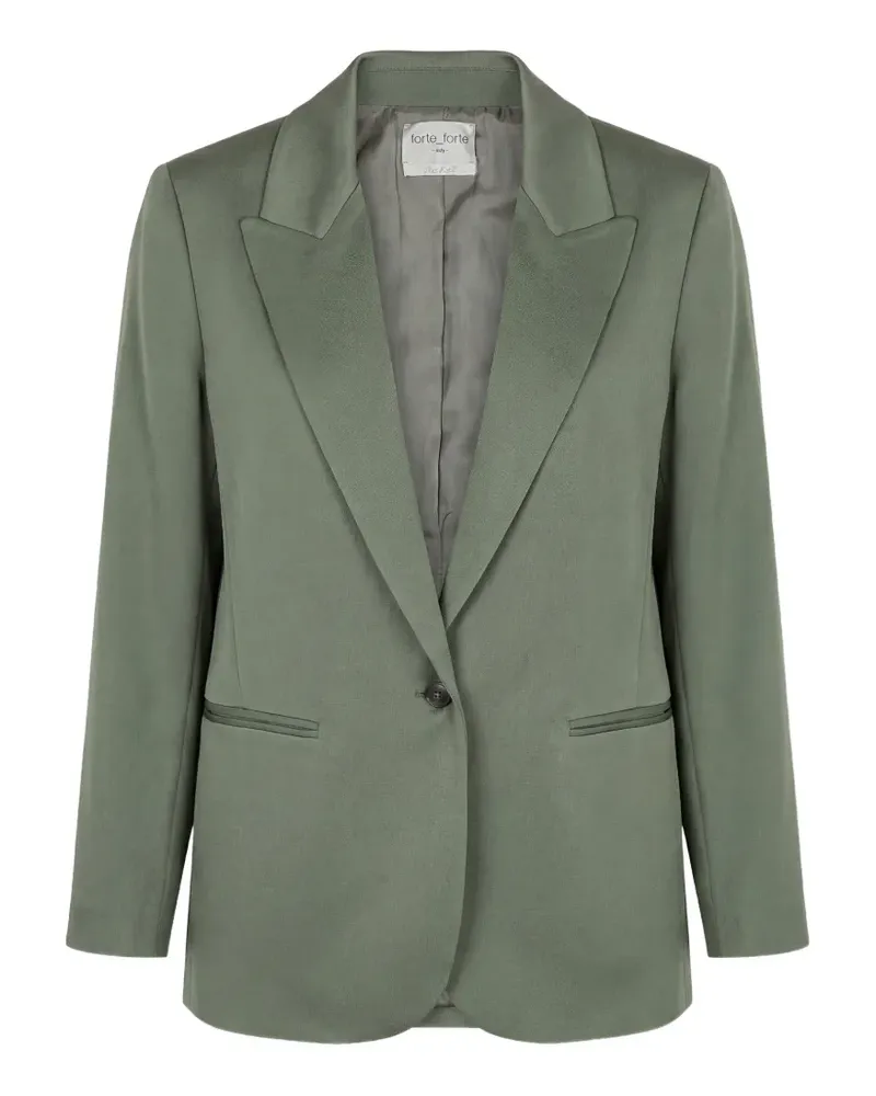 forte_forte buttoned blazer - Grün Grün