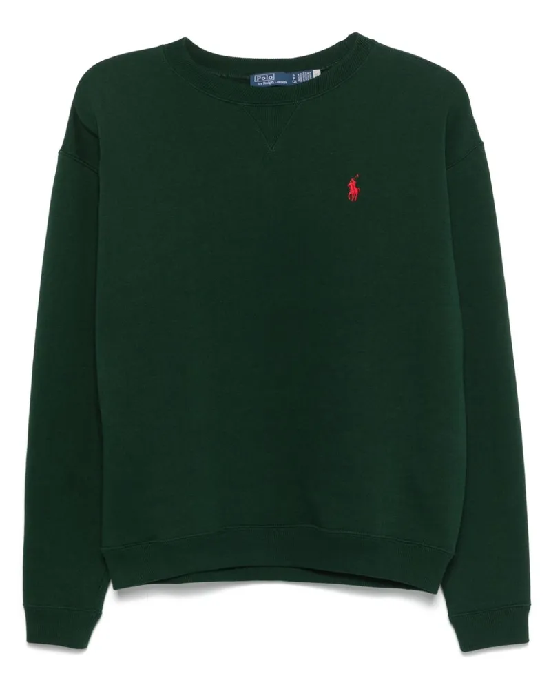 Ralph Lauren Sweatshirt mit Polo Pony-Stickerei - Grün Grün