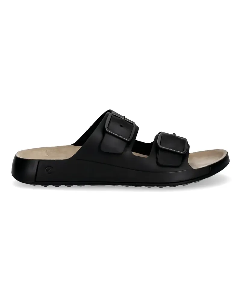 Ecco buckle-detail sandals - Schwarz Schwarz