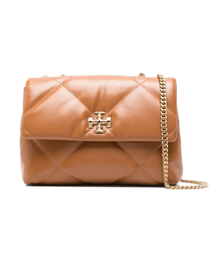 Tory Burch Kira Schultertasche mit Rautensteppung - Braun Braun