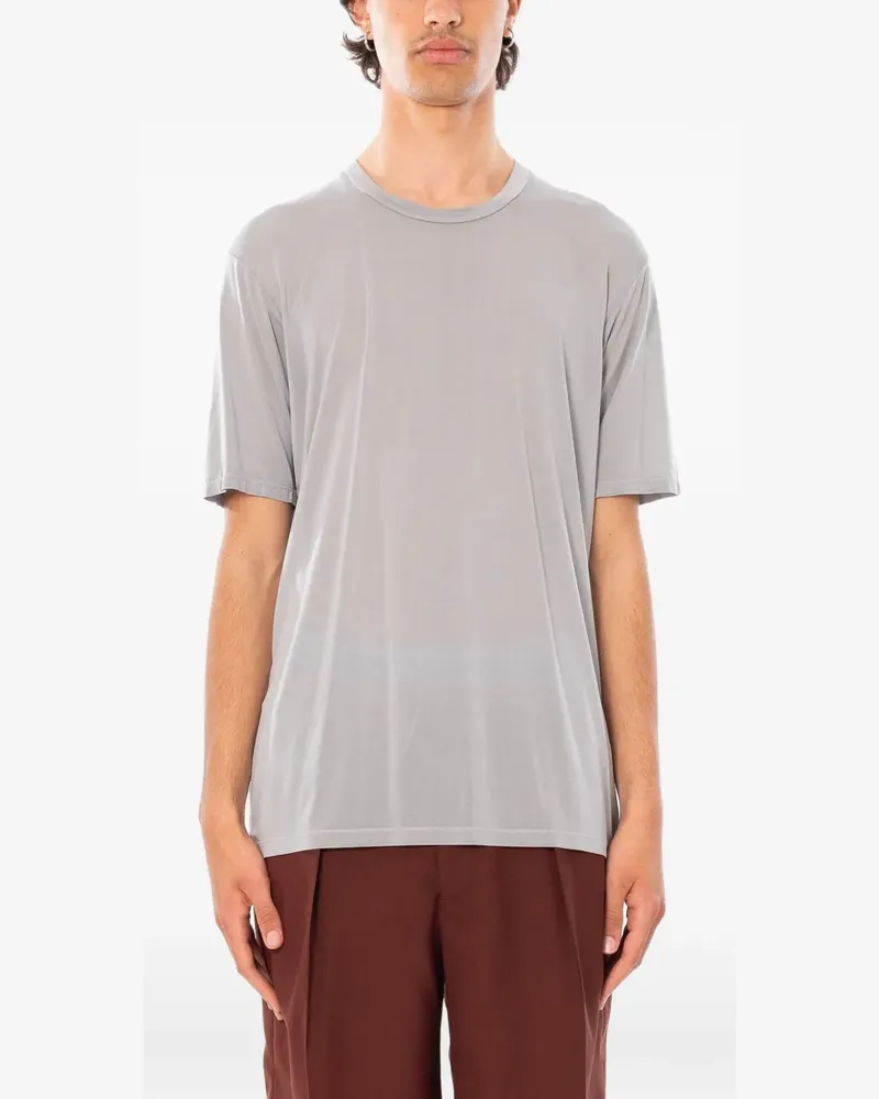 Daniele Fiesoli T-Shirt mit rundem Ausschnitt - Grau Grau