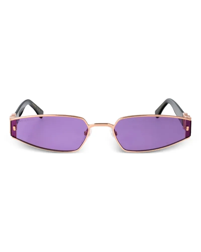 Dsquared2 Sonnenbrille mit geometrischem Gestell - Rosa Rosa