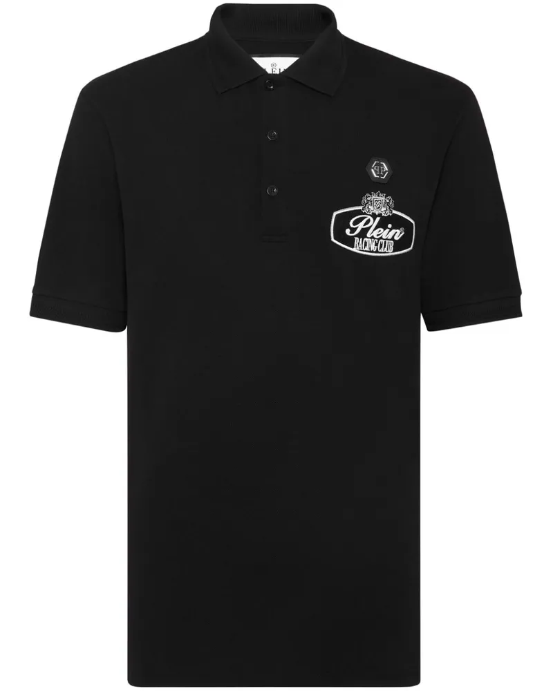 Philipp Plein Racing Club Poloshirt - Schwarz Schwarz