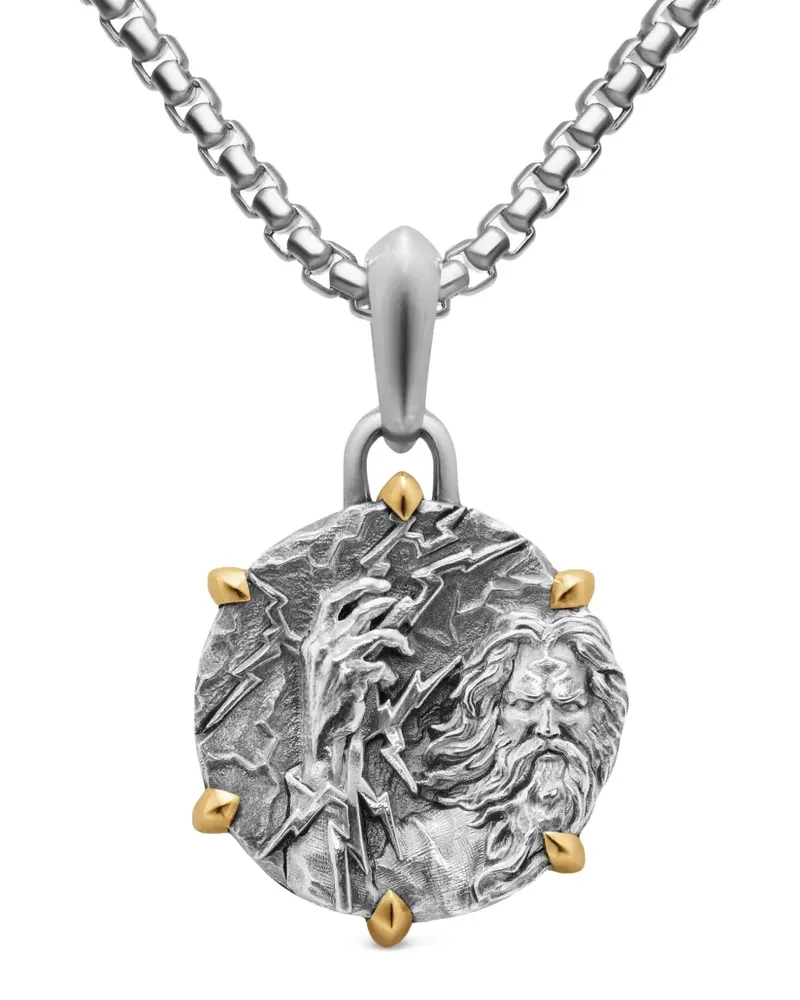 David Yurman Zeus amulet - Silber Silber