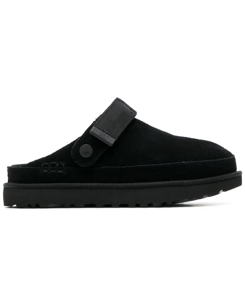 UGG Slipper aus Wildleder - Schwarz Schwarz