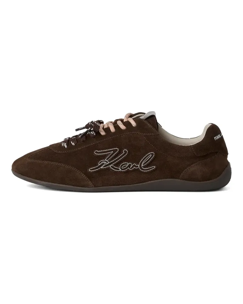 Karl Lagerfeld Altia Signia Sneakers - Braun Braun