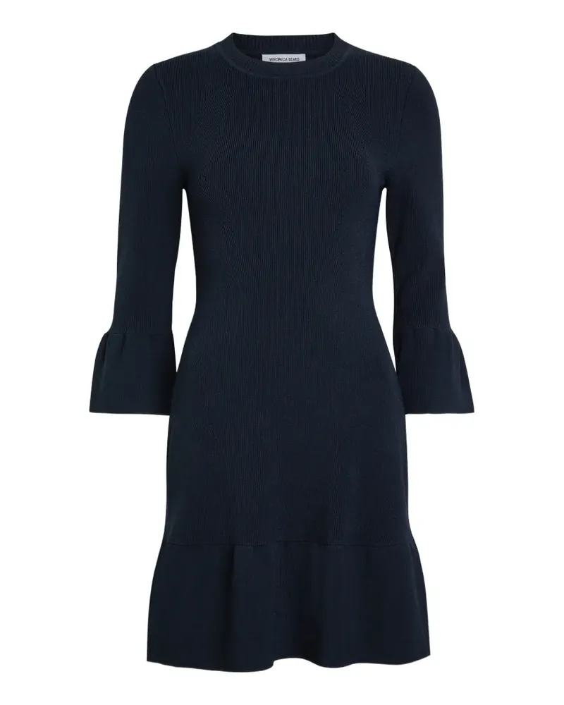 Veronica Beard Portia ruffled mini dress - Blau Blau
