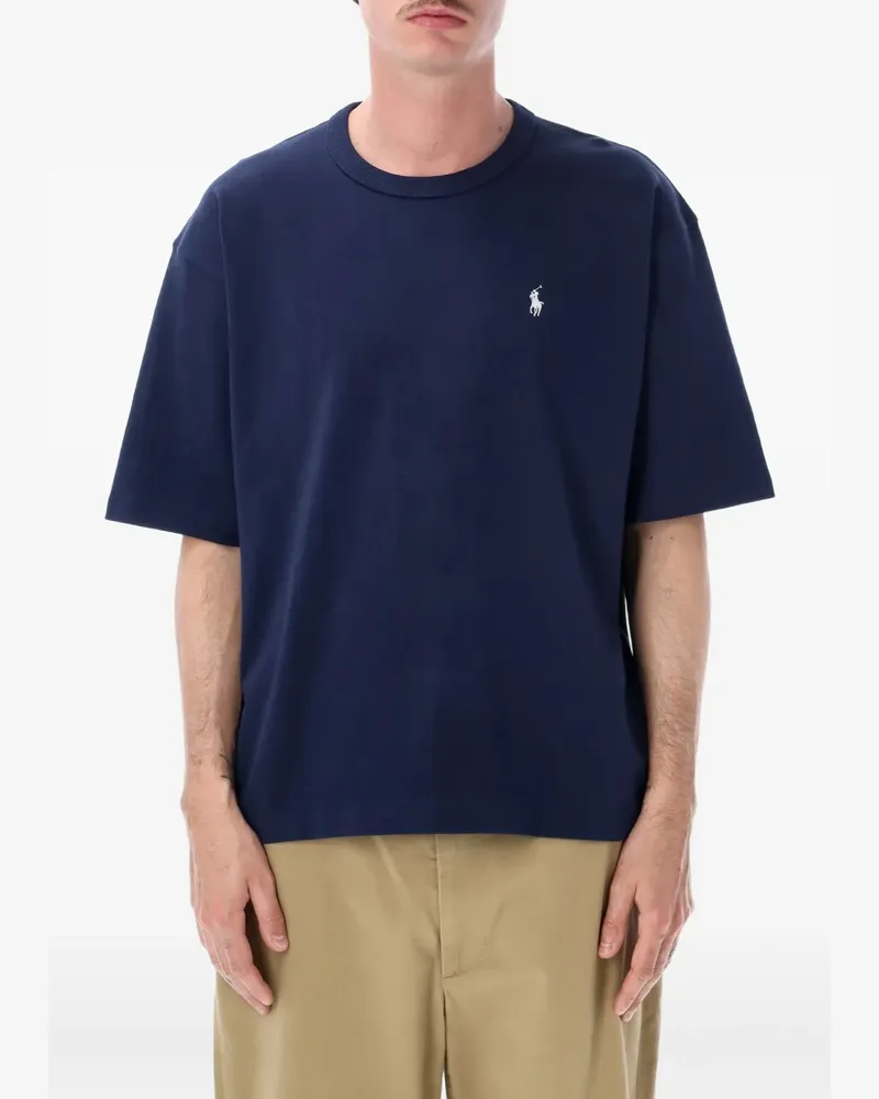 Ralph Lauren Pony-embroidered T-shirt - Blau Blau