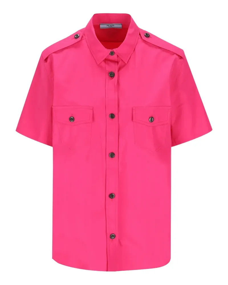 Prada buttoned cotton shirt - Rosa Rosa