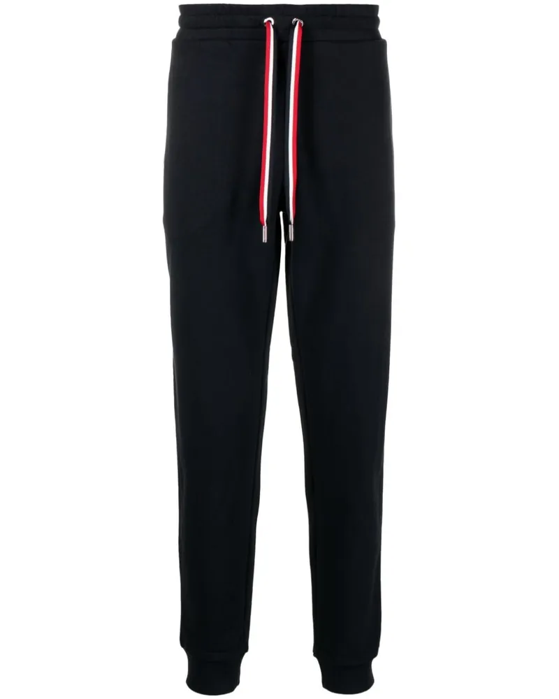 Moncler Tricolour Accent Jogginghose - Blau Blau