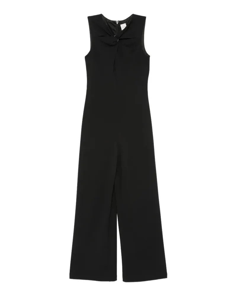Calvin Klein twist-detail sleeveless jumpsuit - Schwarz Schwarz