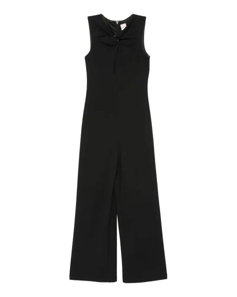 Calvin Klein twist-detail sleeveless jumpsuit - Schwarz Schwarz