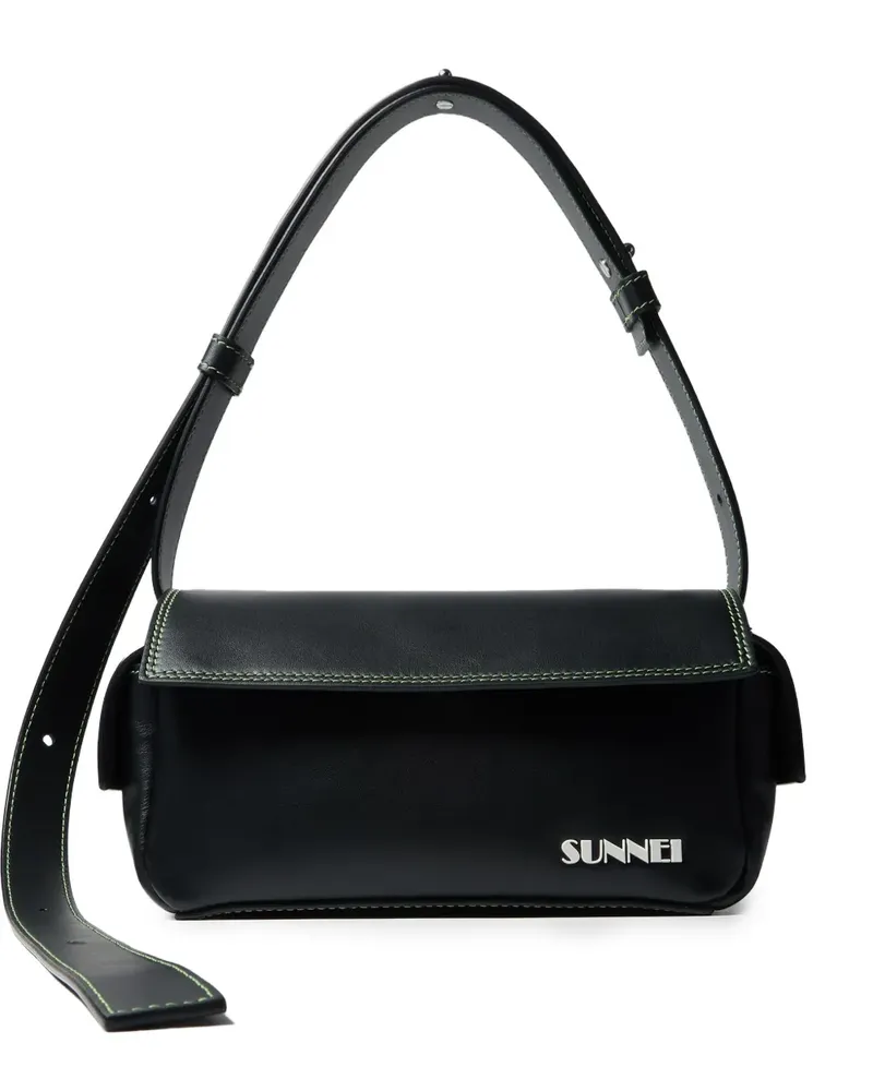 SUNNEI Kleine Labauletto Schultertasche - Schwarz Schwarz