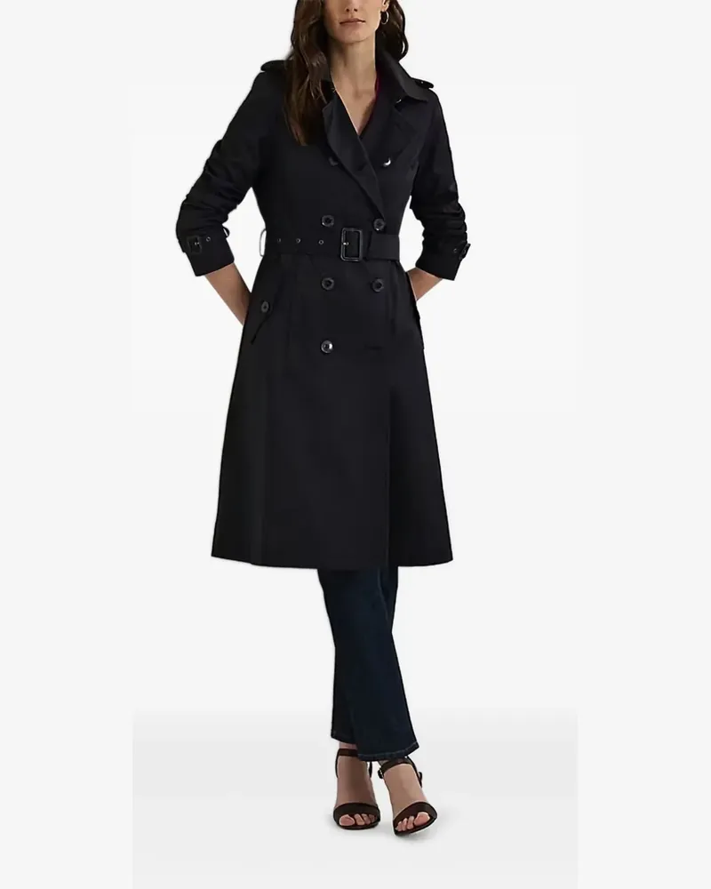 Ralph Lauren Trenchcoat mit Gürtel - Blau Blau
