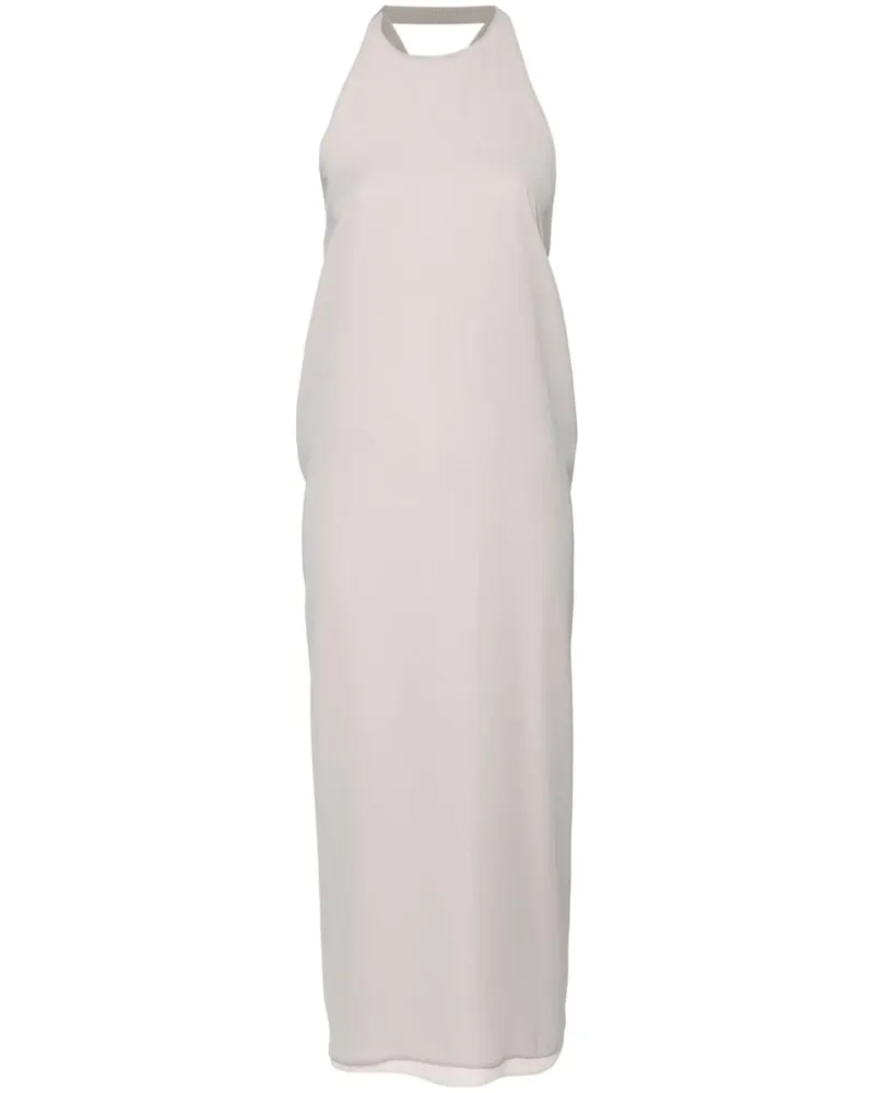 Blanca Drapiertes Acmea Kleid Grau