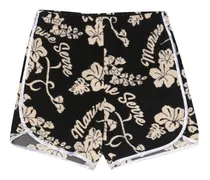 Shorts aus Jacquard-Frottee