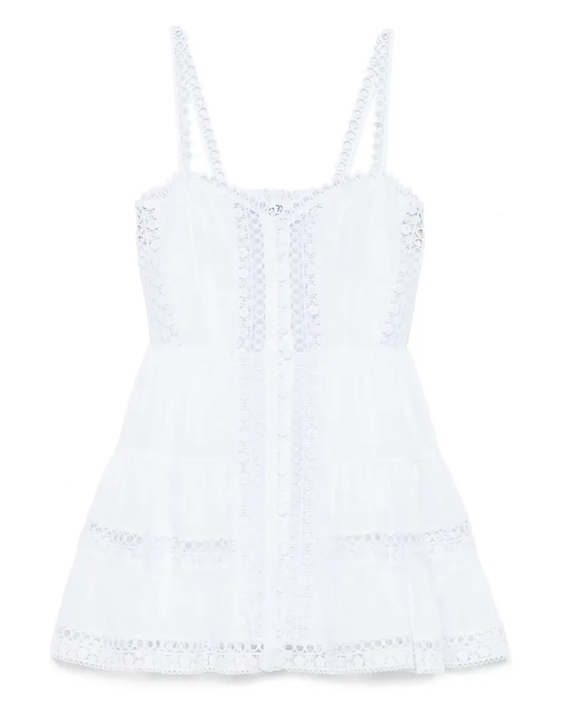 Charo Ruiz Lenora Kleid - Weiß Weiß