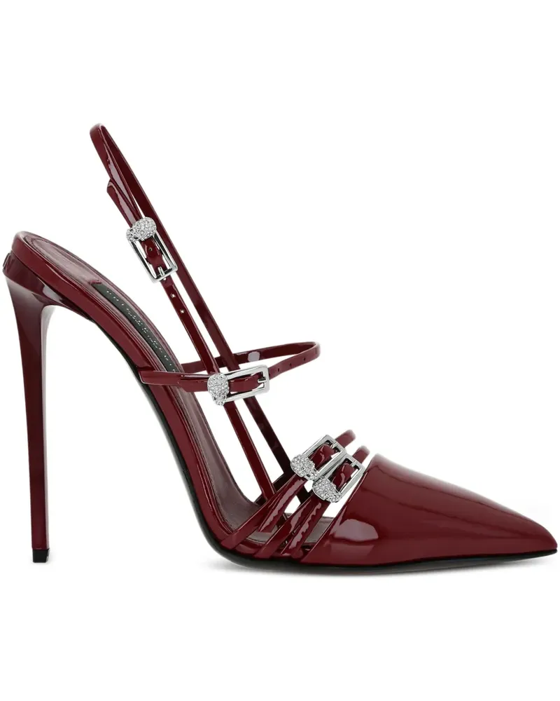Philipp Plein Pumps mit Schnalle - Rot Rot