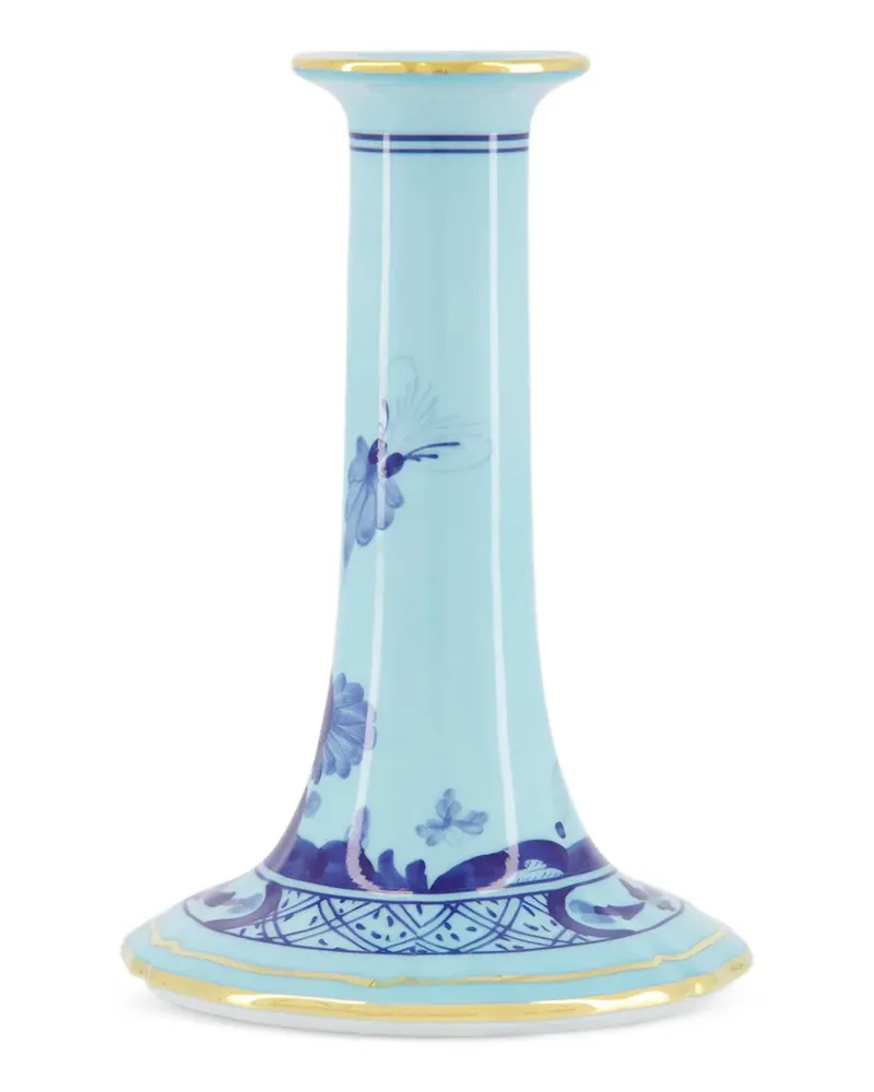 Ginori 1735 Iris Oriente Italiano Kerzenhalter - Blau Blau