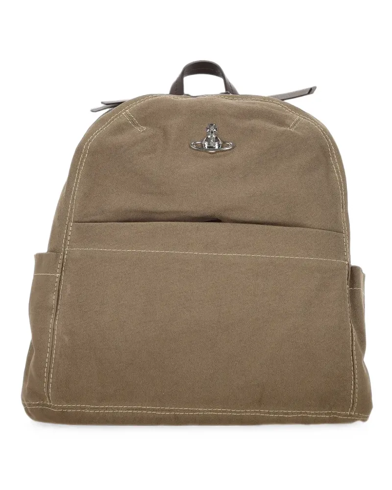 Vivienne Westwood Mittelgroßer George Rucksack - Grün Grün