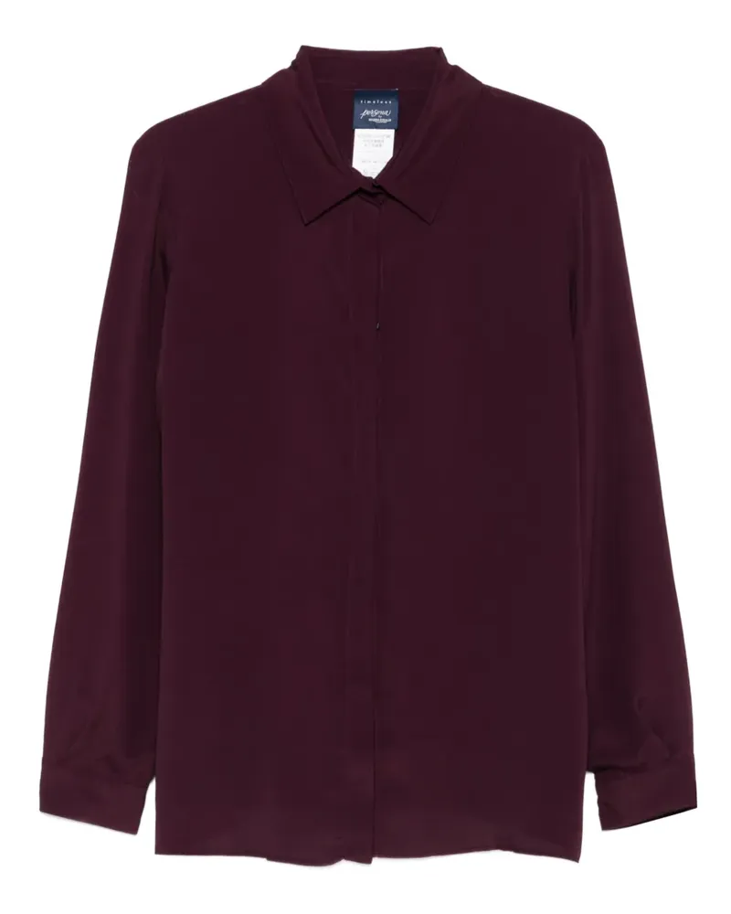 Marina Rinaldi Bluse mit Knöpfen - Violett Violett