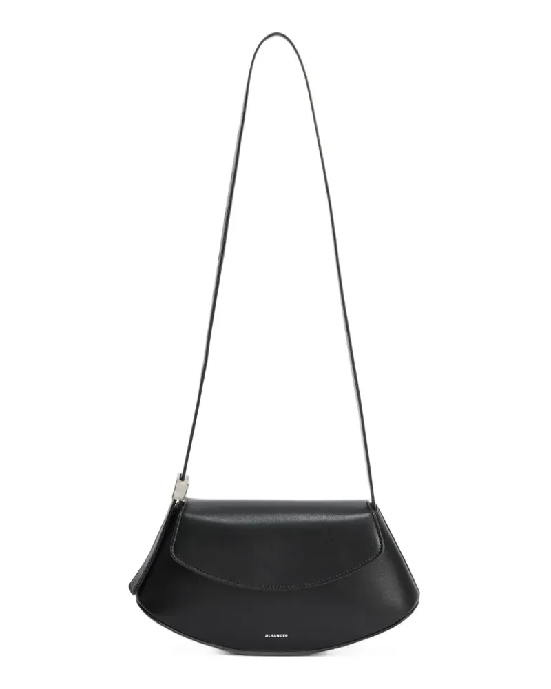 Jil Sander Kleine Eldorado Schultertasche - Schwarz Schwarz