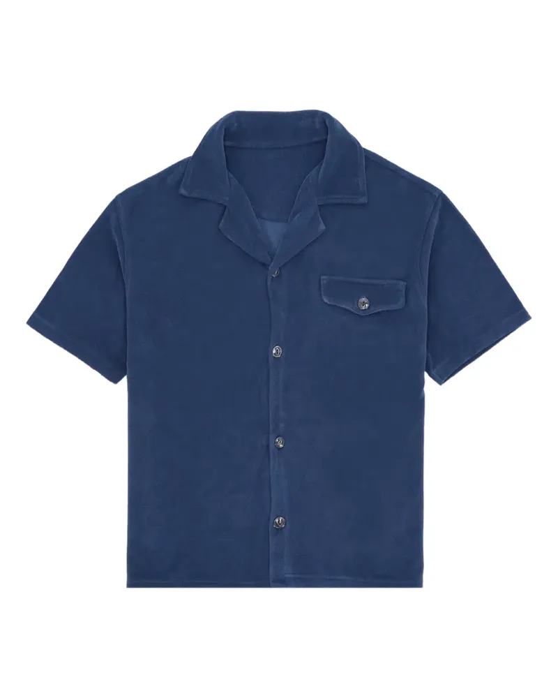 Fortela Arlo Hemd aus Frottee - Blau Blau