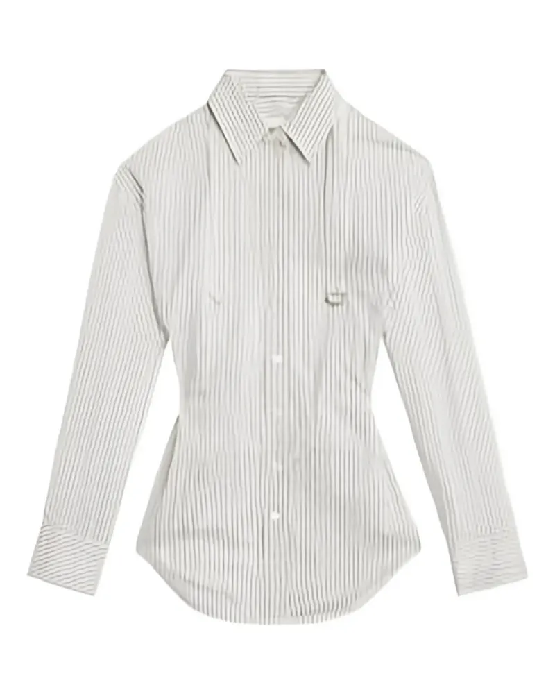 Isabel Marant Aurora pinstriped shirt - Weiß Weiß