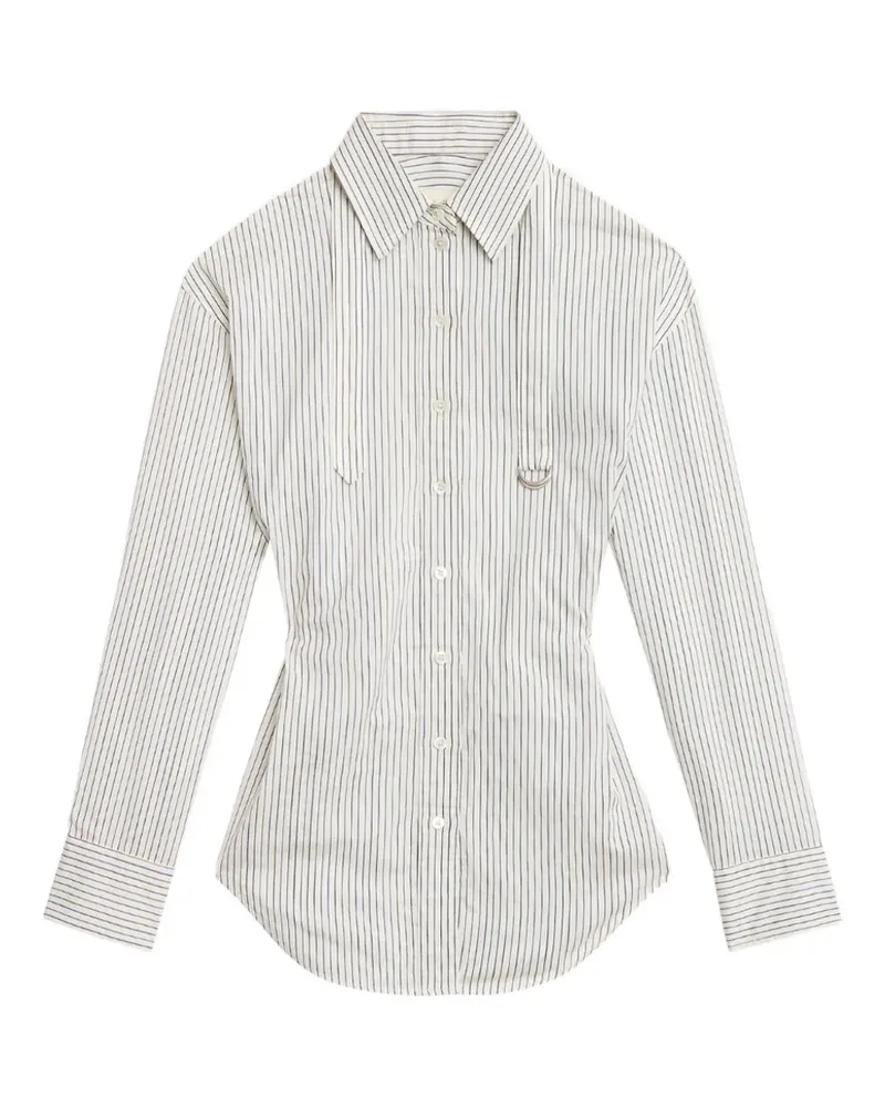 Isabel Marant Aurora Hemd mit Nadelstreifen - Weiß Weiß