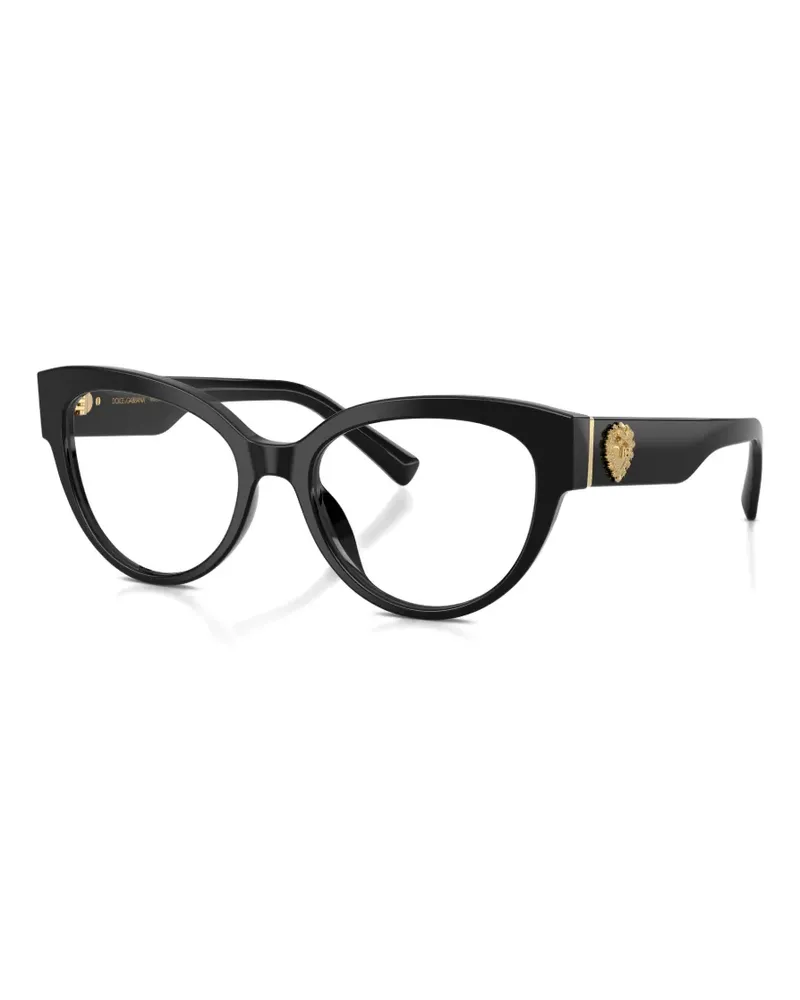 Dolce & Gabbana cat-eye glasses - Schwarz Schwarz