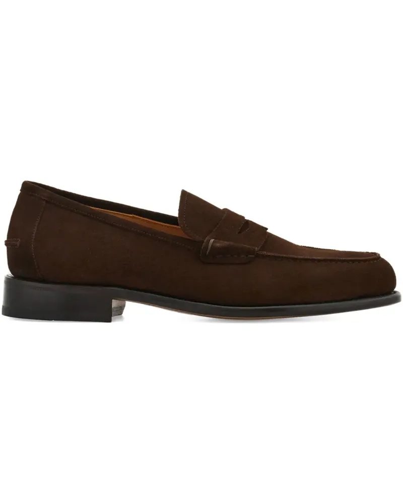 Ferragamo Loafer aus Wildleder - Braun Braun