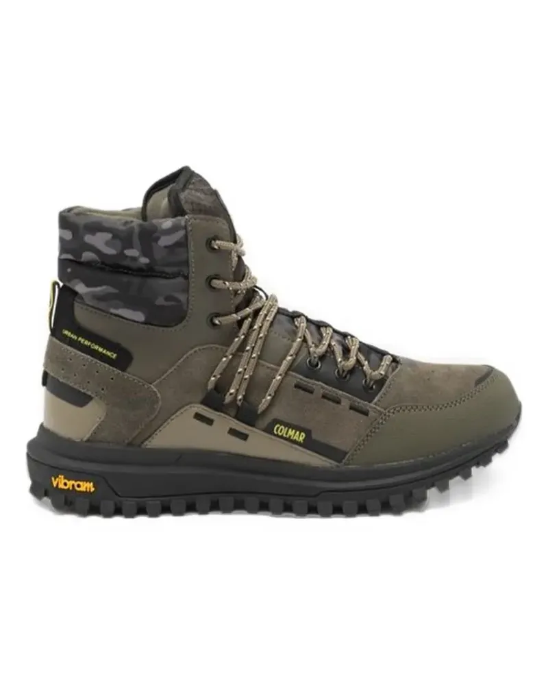 Colmar camouflage-print panelled boots - Grün Grün