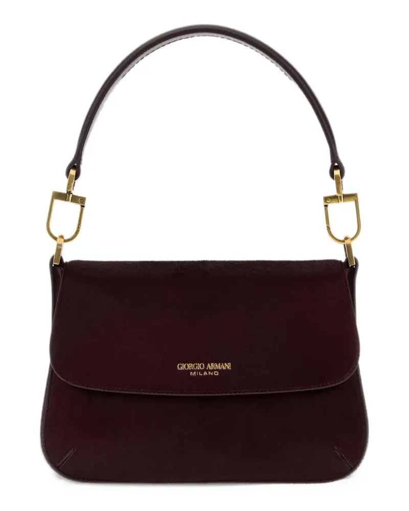 Giorgio Armani small La Prima calf leather tote bag - Rot Rot