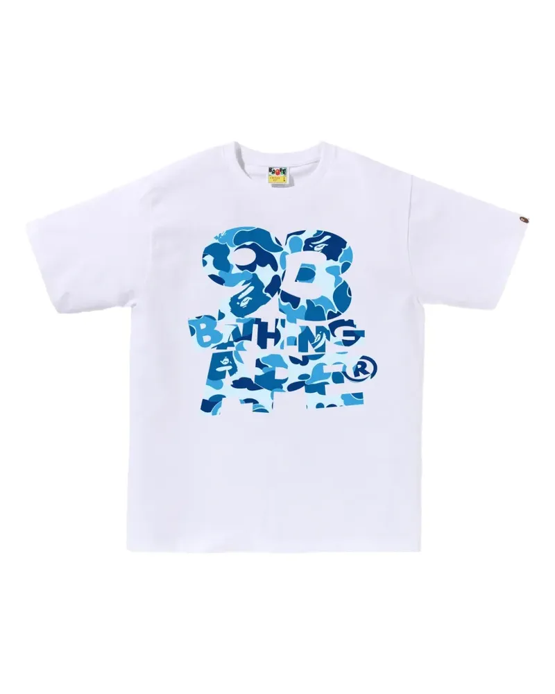 BAPE ABC Camo 93 logo-graphic T-shirt - Weiß Weiß