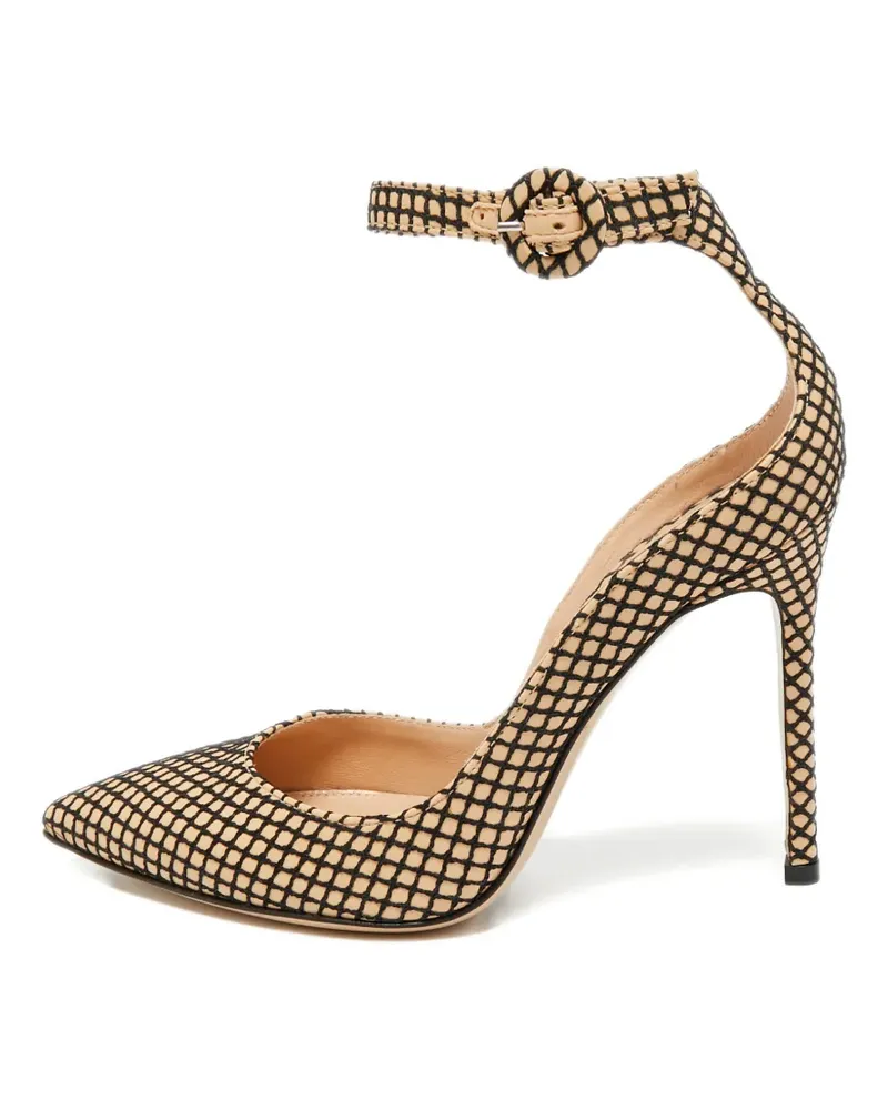 Gianvito Rossi ankle-strap heeled pumps - Nude Nude